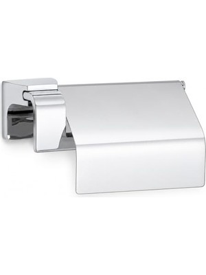 Esranın Dünyası Alper Banyo F1 Model Lüx Krom Kapaklı Tuvalet Kağıdı Askısı, Montajlı Metal Wc Kağıtlık, Parlak Krom Banyo Aksesuarı, Duvara Vidalı Tuvalet Kağıtlığı, 5 Yıl Garantili