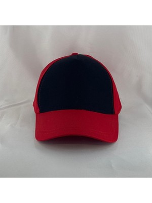 Grippatch Düz Kırmızı Siyah Unisex Şapka