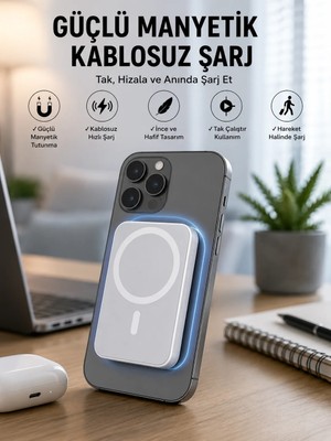 Laraheiser LF-100 Magsafe 5.000 Mah