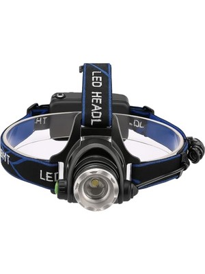 Esranın Dünyası Poyraz Şarjlı LED Kafa Feneri Ayarlanabilir Zoom Özellikli 3 Modlu Beyaz Işık Outdoor Kafa Lambası IP44 300 Lümen Kamp,balıkçılık,tamirat,koşu,yürüyüş Için 9123