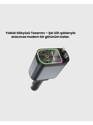 TeknoKapsül Toyota, Honda, Nissan, Hyundai Araçlar Için Çoklu Port Araç Şarj Cihazı Yeni Nesil