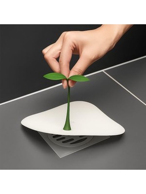 Esranın Dünyası Omilife Koku ve Böcek Önleyici Gider Kapağı, Silikon Drenaj Tıkacı, Gider Koruyucu Tıpa, Banyo, Mutfak, Balkon, Lavabo Için Uyumlu Su Sızdırmaz Gider Tıkacı Beyaz