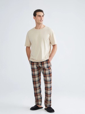 Lc Waikiki Yeni Sezon Standart Kalıp Ekose Erkek Pijama Alt
