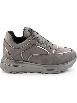 Bambi Gri  Kadın Sneaker K01313003072