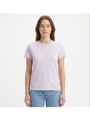 Levi's Favorıte Cotton Tee Kadın Bisiklet Yaka Lila T-Shirt 008C4-0004