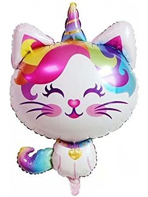 MarkEntegra Kedi Unicorn Folyo Balon