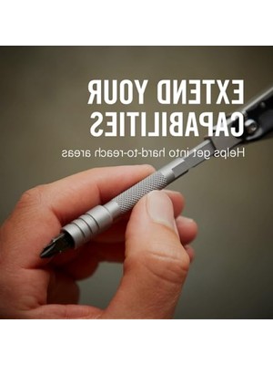 Hakay Metal Bit Sürücü Uzatma Aparatı, Yüksek Karbon Çelik