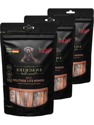 Hakay 170 G Füme Somon Köpek Ödülü, 3 Paket