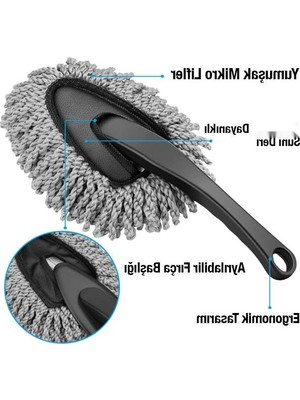 Hakay Profesyonel 6 Parça Mikrofiber Araç Yıkama Seti