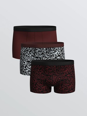 Lc Waikiki Yeni Sezon Standart Kalıp Pamuklu Esnek Erkek Boxer 3'lü