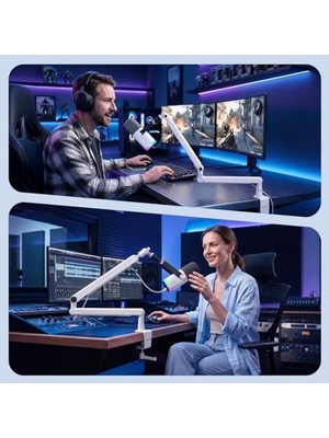 Hakay Mikrofon Kolu ve Standı Seti, Podcast ve Stüdyo Için