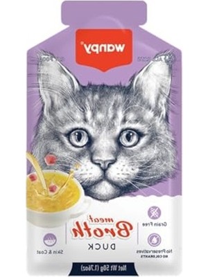 Hakay Ördek Eti Çorbası, Kediler Için 50G Tekli Paket