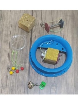 Hakay Kasnaklı Sazan Olta Seti, Hazır Av Için Pratik Çözüm