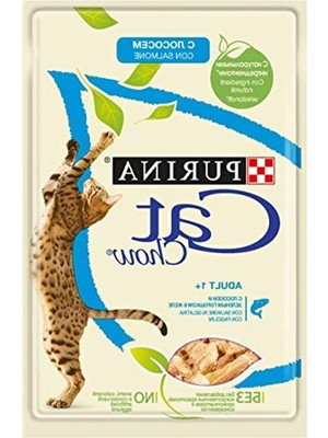 Hakay Somonlu ve Sebzeli Yetişkin Kedi Yaş Maması 85 Gram
