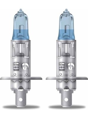 Hakay 12V 55W Osram H1 Far Lambası, 5000K LED Beyaz Işık, 2'li Paket