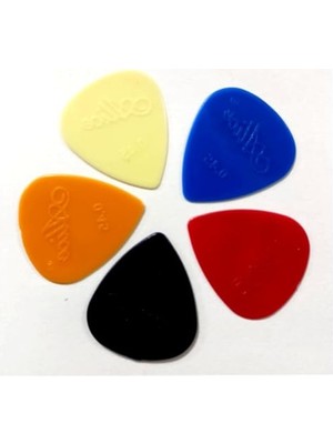 Hakay 0,50MM Kalınlığında 5 Adet Karışık Renk Gitar Penası