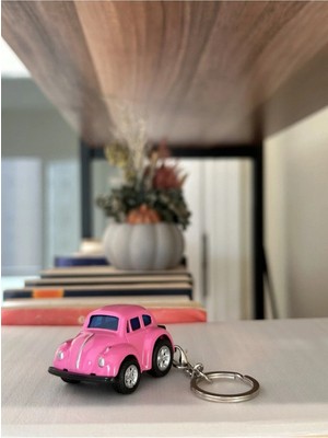 Empressco Tosbağa Vosvos Diecast Araba Anahtarlık ve Çanta Süsü