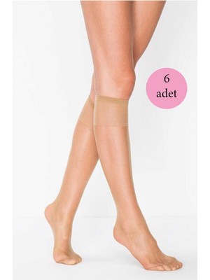 Penti 6 Adet Süper Ince 15 Den Mat Pantolon Çorabı Bronz