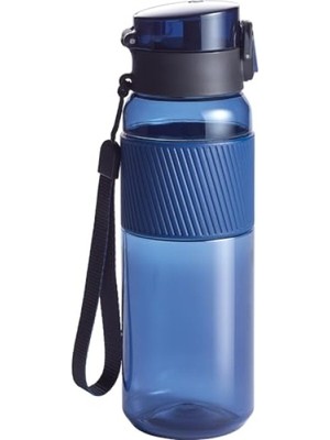 Hakay Tritan Malzeme Ile Üretilmiş 680 ml Bpa Içermeyen Su Şişesi - Koyu Mavi
