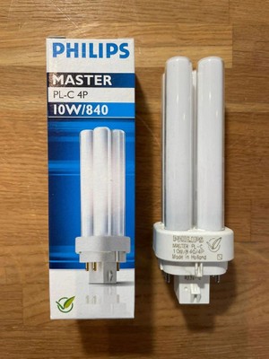 Philips Phılıps Master 10W 4P/840 Plc Ampül 4 Pinli 4000K Özel Ampül