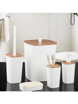 Kosova Safir 5'li Banyo Takımı Beyaz 550-9B OKY-1417