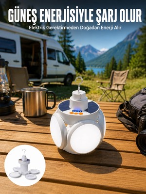 Genel Tedarik 5 Kanatlı Solar Lamba Yeni Nesil