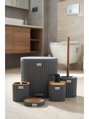 Acar Akrilik 5 Li Banyo Seti
