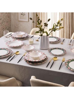AyrStore Alby 24 Parça 6 Kişilik Yemek Takımı