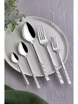 AyrStore Efe 60 Parça 12 Kişilik Paslanmaz Çelik Çatal Kaşık