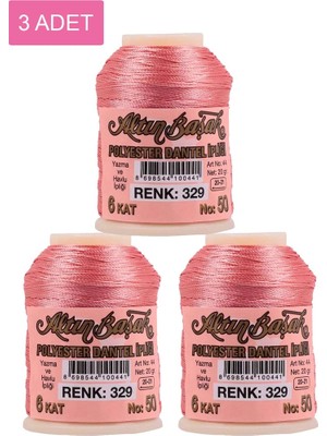 Royaleks Group 3 Adet Altınbaşak Oya ve Dantel Ipi 20 gr - Royaleks - No: 329