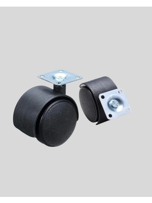 Twin Store Sehpa ve Ekipmanlar Için 4 cm Kilitsiz Ayak Tekli