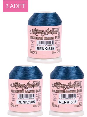Royaleks Group 3 Adet Altınbaşak Oya ve Dantel Ipi 20 gr - Royaleks - No: 585