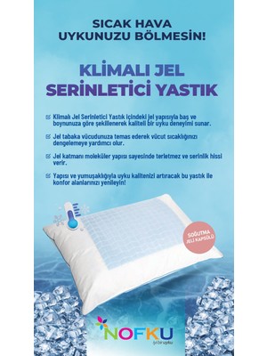 inağ Nofku Klimalı Serinletici Jel Yastık