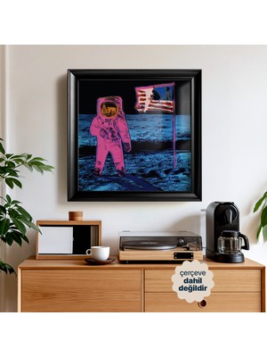 Persona Istanbul Andy Warhol "moonwalk" - Pop Art Poster (Çerçevesiz)