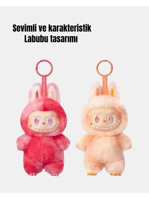 Shoplet Dekoratif Labubu Karakter Figürü – Kaliteli Peluş Malzeme