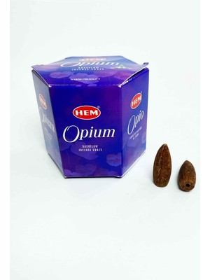 Royaleks Group 10 Adet Geri Akış Backflow Şelale Tütsü Konisi Tütsü Back Opium Çiçeği Kokulu