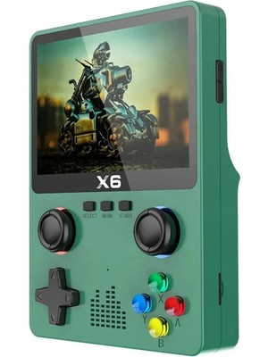 Genel Tedarik Taşınabilir Retro Oyun Konsolu Yeşil Renk Oyunlu Hd Görüntü Bluetooth Yok - Elektronik