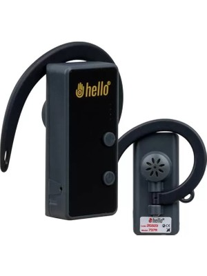 Motto Ticaret Hello 737R Kulaklık Tipi Alıcı Kablosuz Tur Rehber Sistemi (100 Metre Menzil)