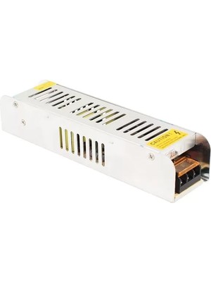 Motto Ticaret Powermaster PM-13035 12V 10A Slim Metal Kasa Şerit LED ve Güvenlik Kamerası Trafo Güç Kaynağı