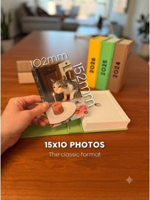 Printona Mıknatıslı Anı Defteri ve Fotoğraf Albümü | Memory Book & Photo Album | Güçlü Neodyum Mıknatıslı