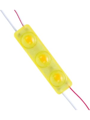 Powermaster 12 Volt 1.5 Watt Sarı 2835 69 x 16 mm IP65 160 – 180 Lümen 160 Derece Modül LED