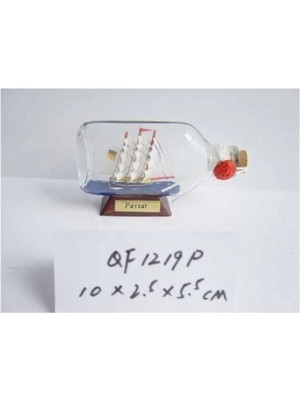 Empressco Denizcilik Grubu – Marine Şişe Gemi 10×2.5×5.5 cm Dekoratif ve Koleksiyonluk Obje