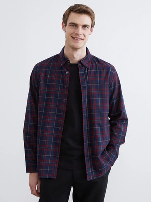 Lc Waikiki Yeni Sezon Regular Fit Uzun Kollu Ekose Erkek Oduncu Gömlek