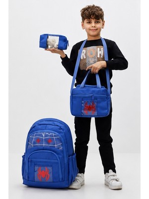Katun's Store Erkek Çocuk 3'lü Okul Çantası Takımı / Geniş Iç Hacim, Dayanıklı, Hafif ve Sağlıklı