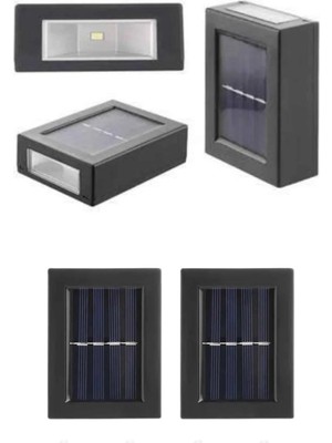 Hcc Trend Solar Güneş Enerjili Çift Taraflı Duvar Lambası Çift Taraflı Duvar Lamba Güneş Enerjili Yeni Nesil