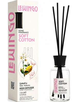 Livenda Soft Cotton Bambu Çubuklu Oda Kokusu - 110 ml - Cam Şişe 