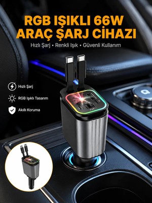 Marmara Avm Kia, Seat, Mazda, Mitsubishi Araçlar Için Çok Fonksiyonlu Araç Şarj Adaptörü Yeni Nesil