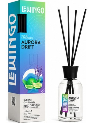 Marsilyan Aurora Drift Bambu Çubuklu Oda Kokusu - 110 ml - Cam Şişe 