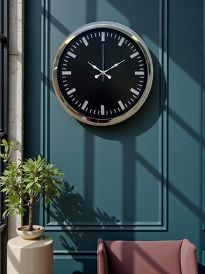 ALK Elegance 40 cm Metal Dekoratif Duvar Saati
