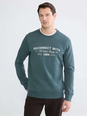 Lc Waikiki Yeni Sezon Bisiklet Yaka Erkek Kalın Sweatshirt